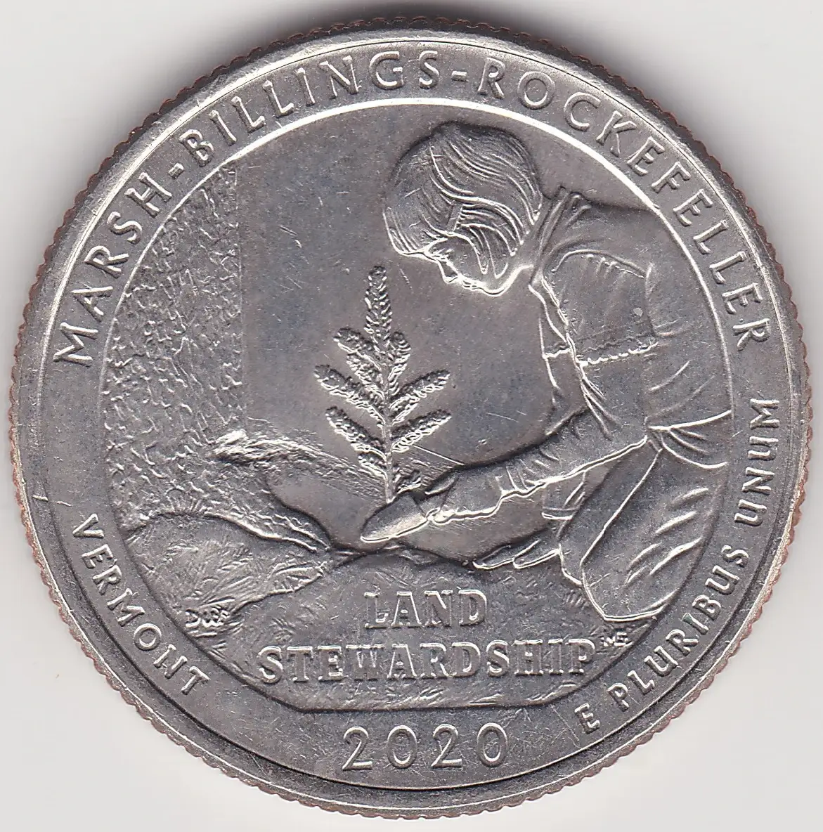2020-P-US-25-Cents-Vermont-Feeder-Finger-Damage