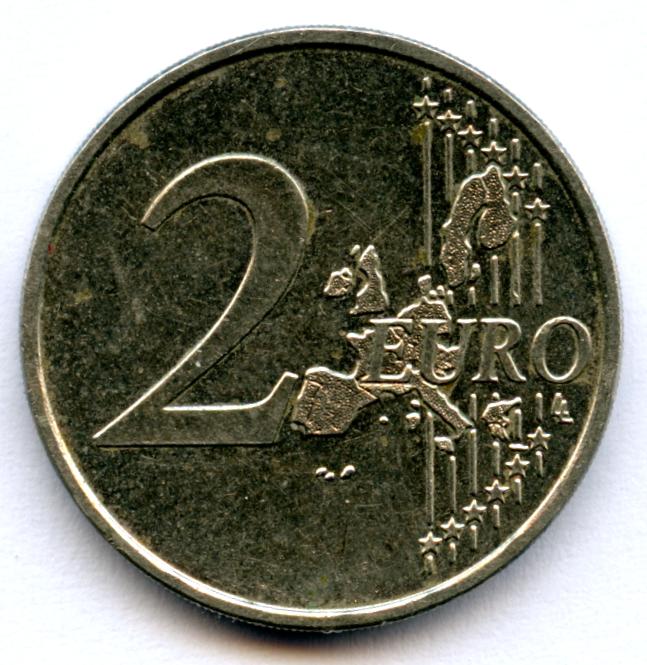 Greece-2002-2-Euro-Monometallic-Error