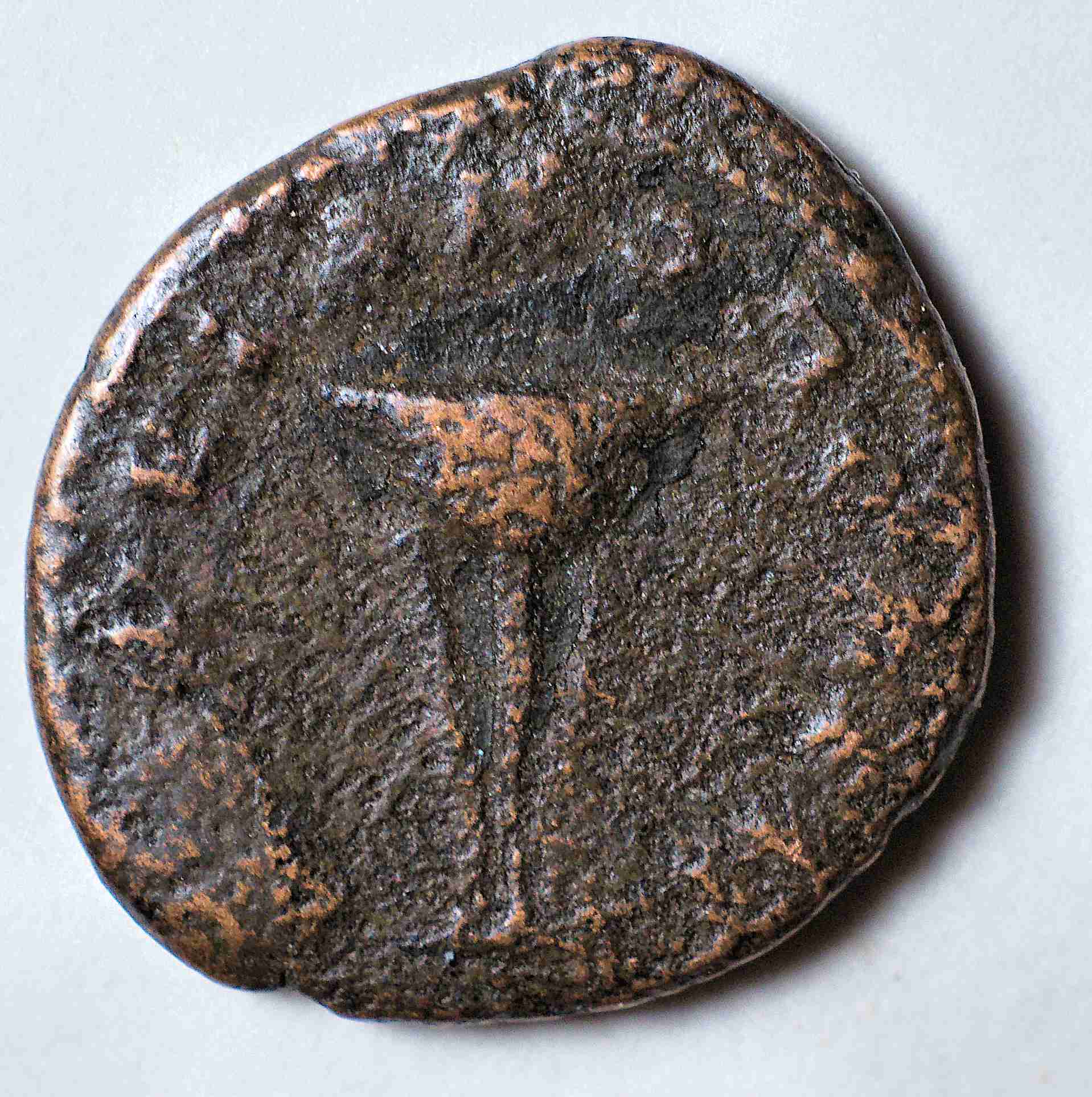 Small,-Possibly-Provincial,-Coin-With-Tripod-Reverse---Help-With-ID-Please