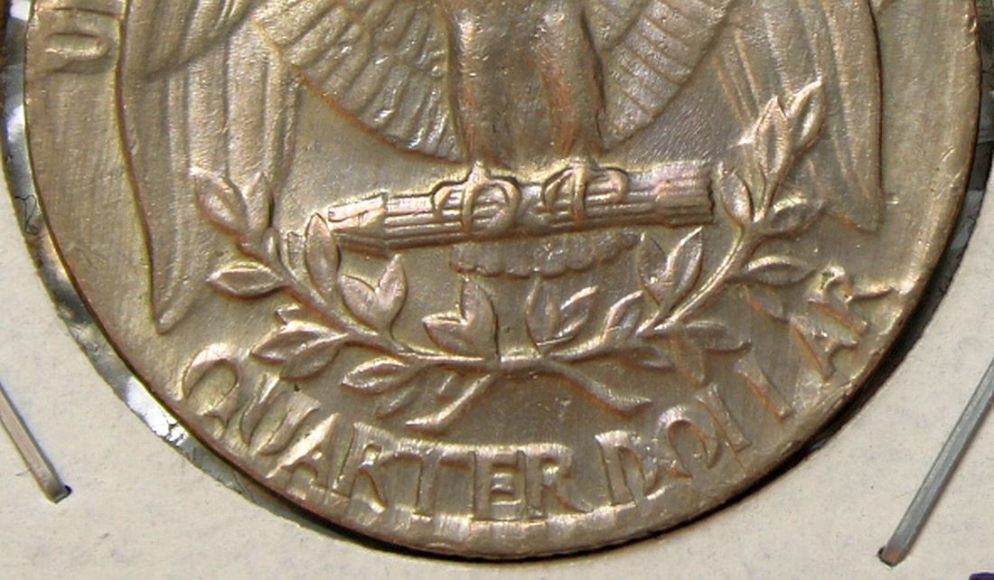 1971-D-Washington-Quarter-Full-Coin-Double-Strike-On-A-Nickel-Planchet