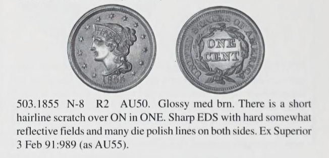 1855-Braided-Hair-Lg.-Cent-Ex.-Walter-Dudgeon