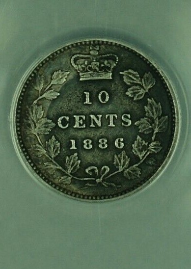 1886-10-Cent-For-Grading