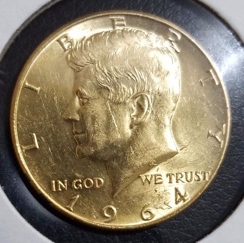 Is-This-Toning-On-This-1964-Kennedy-Half-Dollar