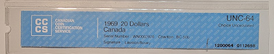 Poll-2---1969-$20-S/N-Wn:-Comparing-TPG-Grading-With-Recent-Examples