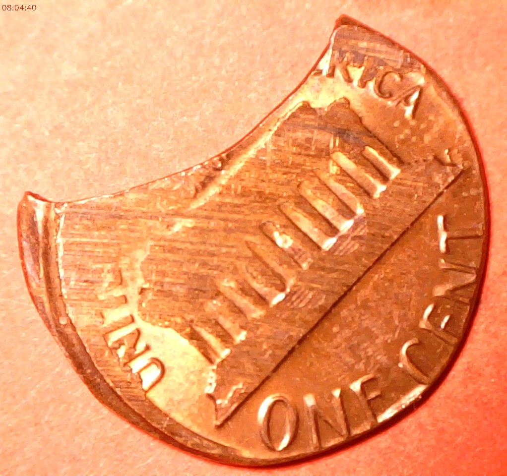 1981-Lincoln-Off-Center-Struck-On-A-Clipped-Planchet