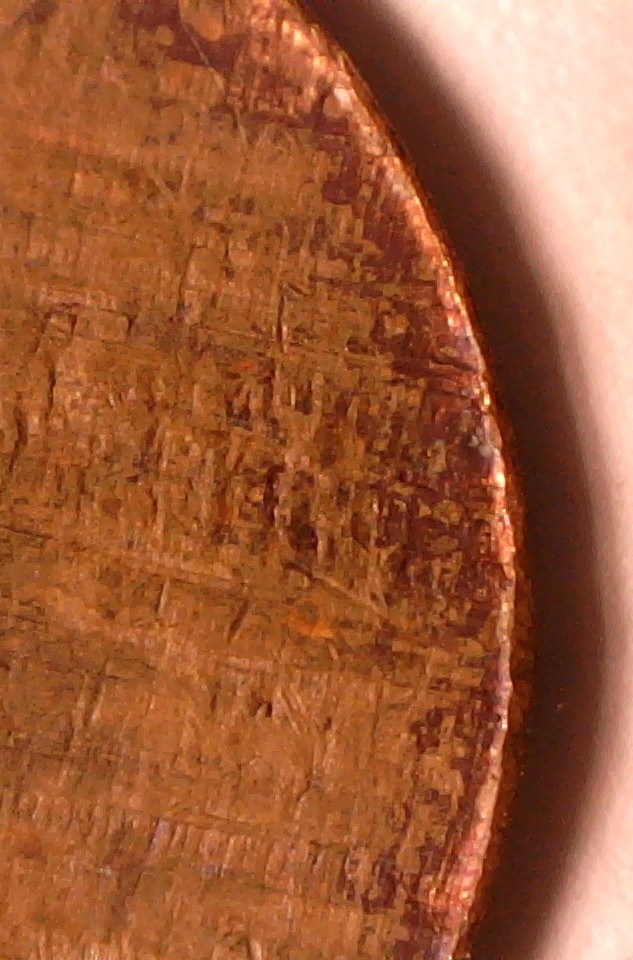 Copper-Cent-Split-Planchet-Before-Strike
