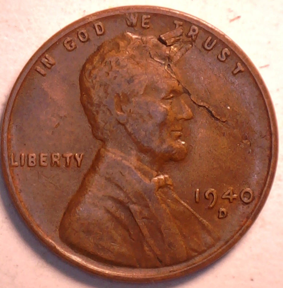 1940-D-Lincoln-Obverse-Lamination