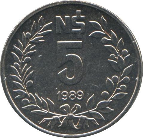 1989-Uruguay-5-Nuevos-Pesos