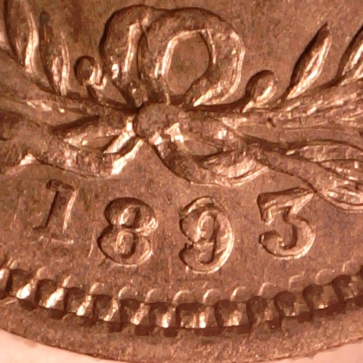 1893/93-10-Centesimos--Uruguay-RPD-With-A-Rim-Cud