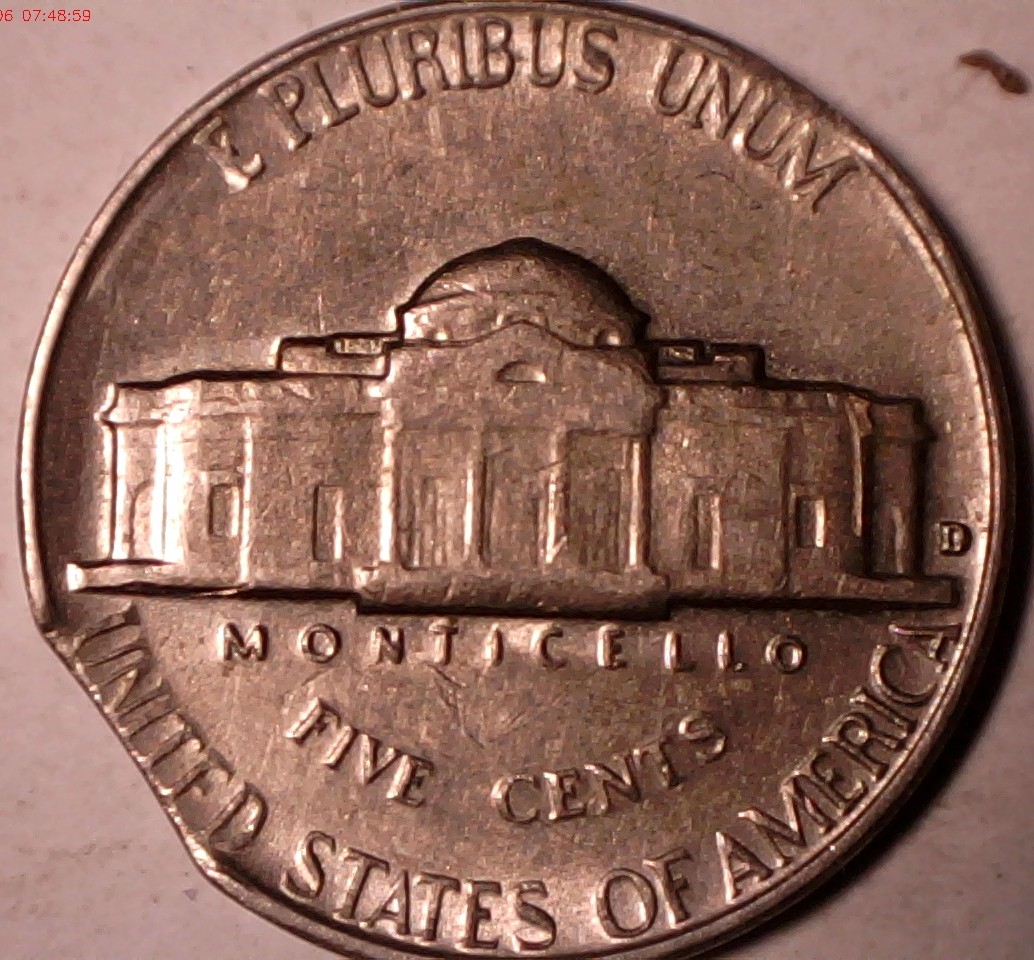 1964-D-Jefferson-Nickel-Double-Clip