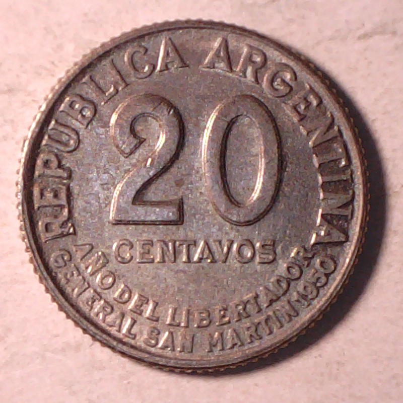 1950-Argentina-Retained-Cud