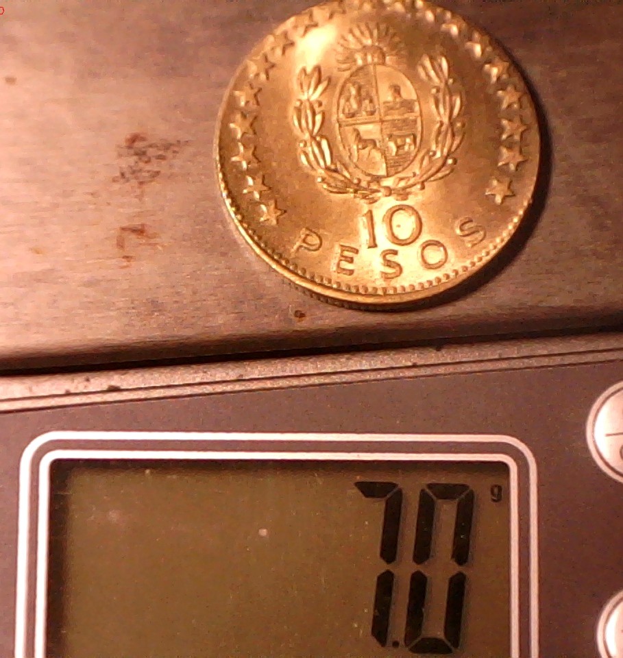 1965-Uruguay-10-Pesos-Struck-On-Wrong-Planchet