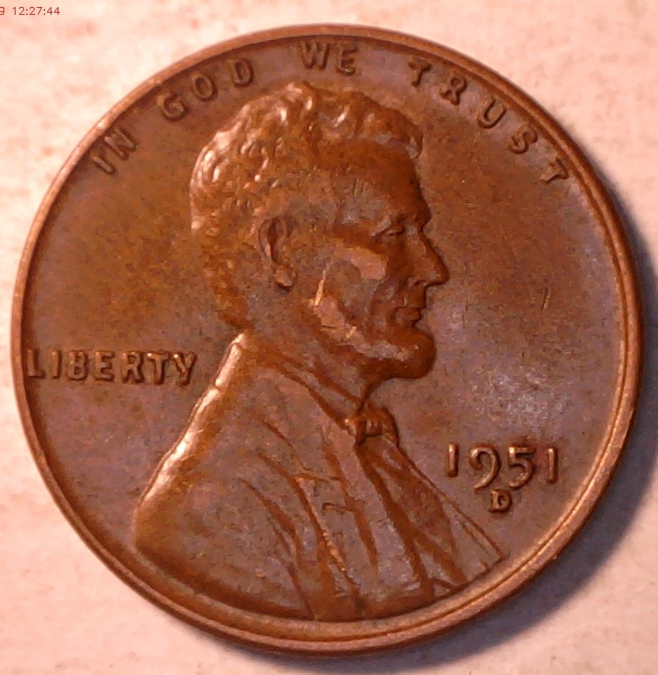 1951-D-Lincoln-Cent--OMM#1