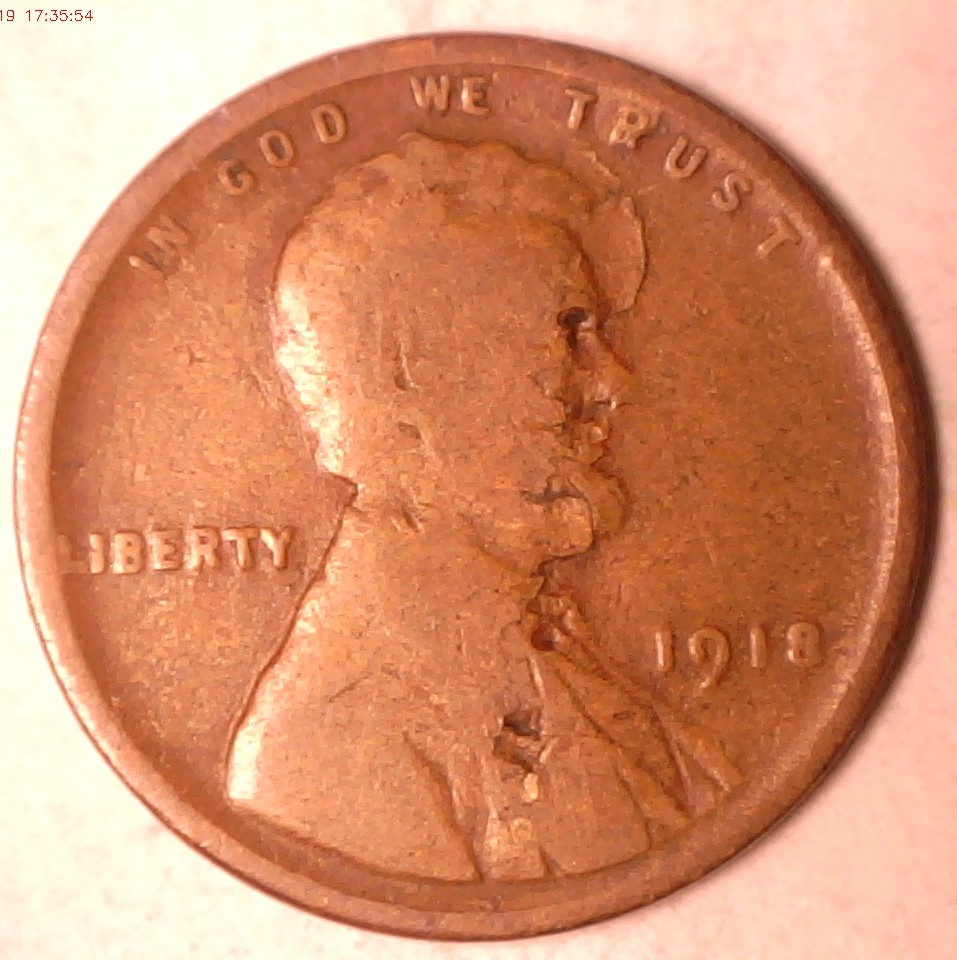 1918-Lincoln-Cent-Lamination