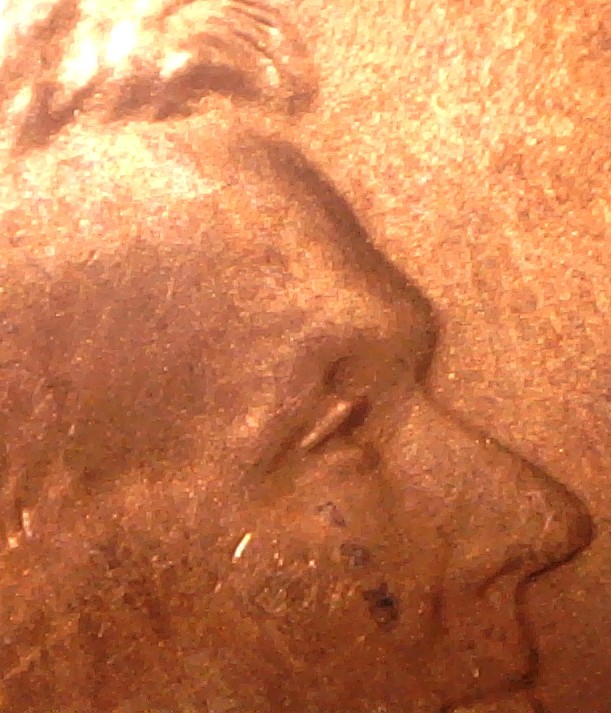 1945-S-Lincoln-Cent-Struck-Trough-And-DDO