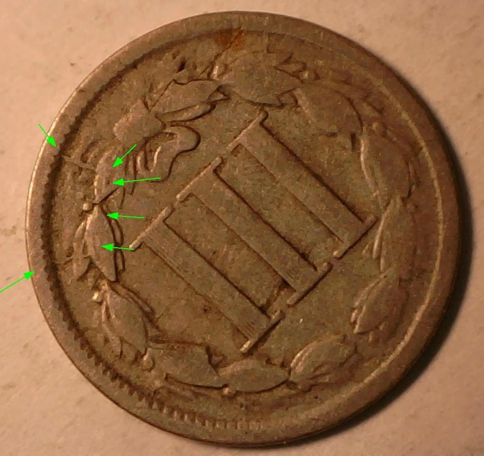 1866-3-Cent-Nickel-Shattered-Die