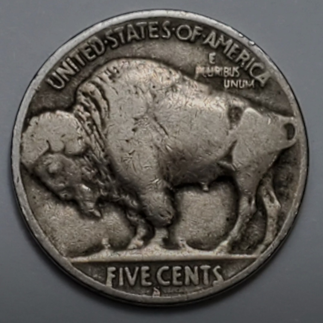 Buffalo-Nickel-1926-S-Dark-Color-In-Recesses.