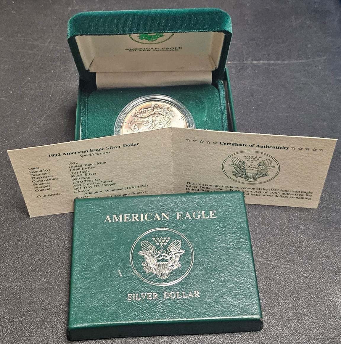 American-Eagle-Silver-Dollar-1992