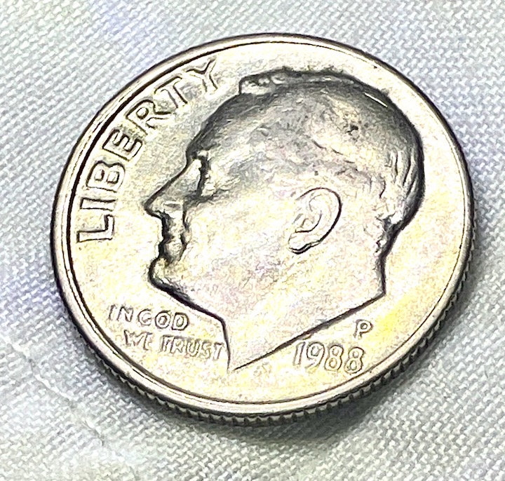 1988-P-Dime,-Machine-Doubling-Or-DDO?