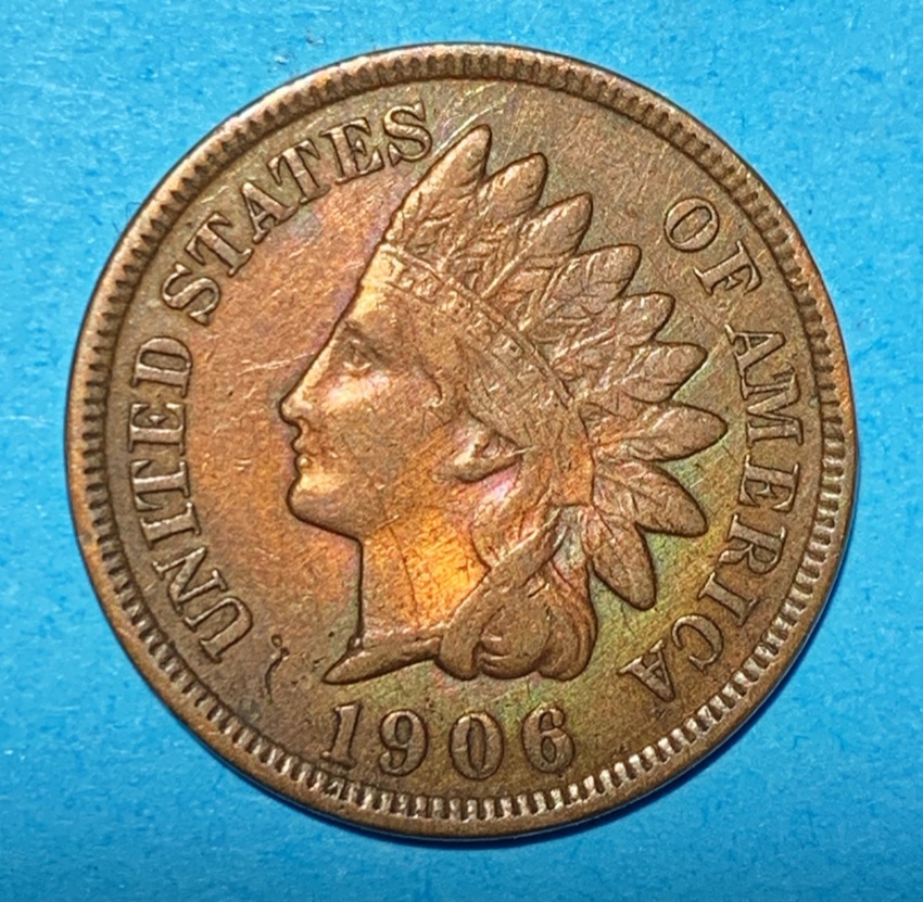1906-Indian-Head-Toned-Specimen-For-Grading