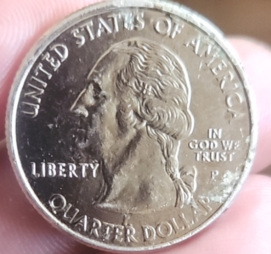 2000-P-South-Carolina-Quarter-With-All-Silver-Edging