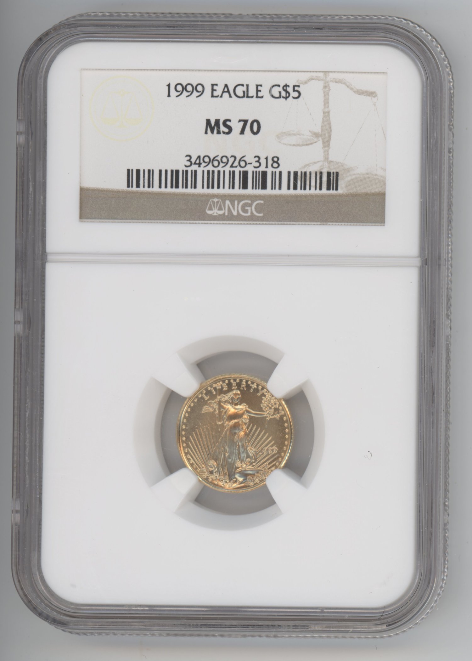 1999-Gold-Eagle-$5-How-To-Test-When-Holdered?