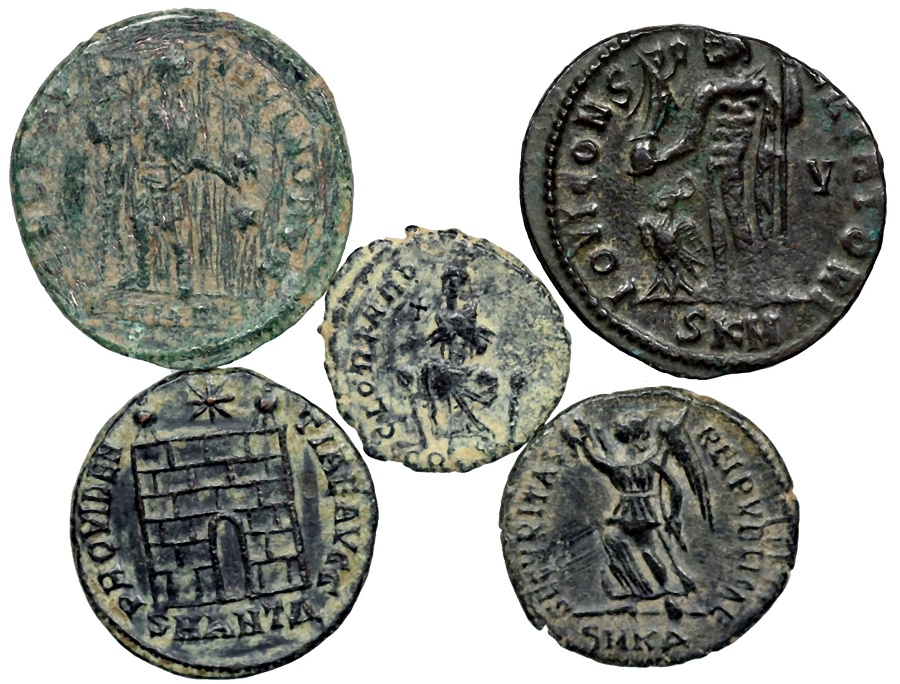 Garage-Sale-Buy---Roman-Bronze-Coins-Found-In-England