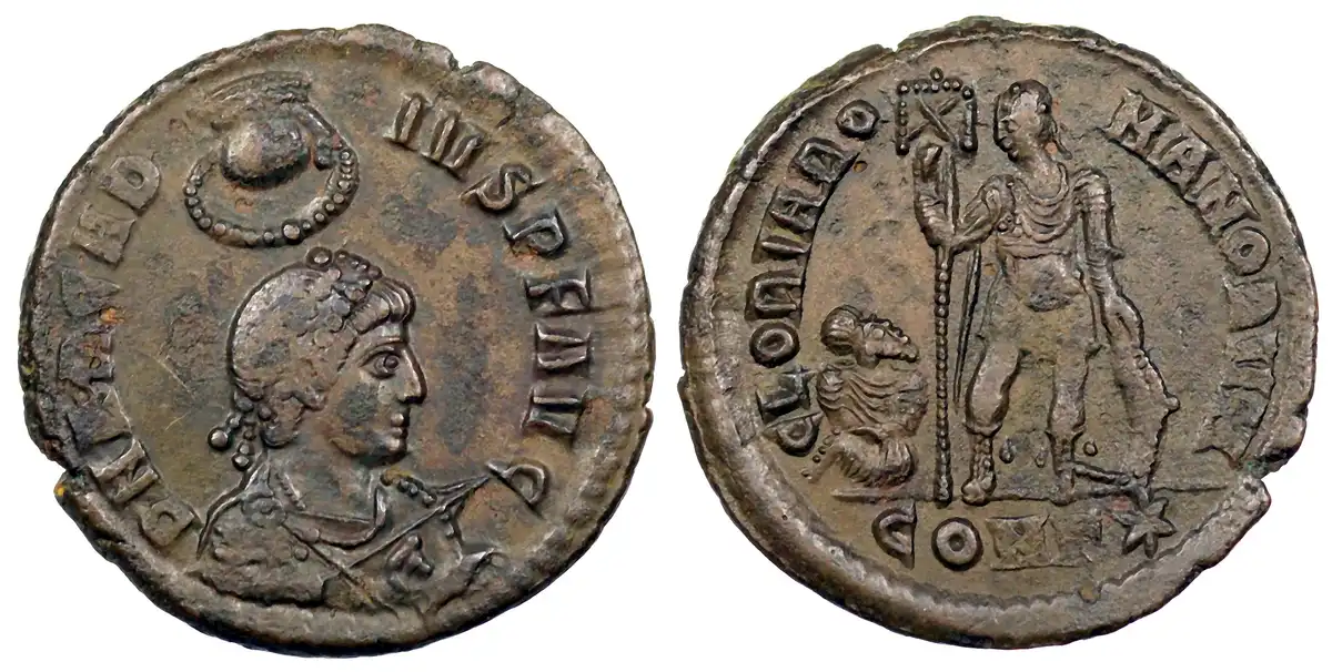 Arcadius-Gloria-Romanorvm-With-Hand-Of-God-Crowning-Emperor
