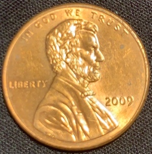 2009-Pennies-Early-Childhood:-Same-Pennies-But-Different-Color-Or-Toning?