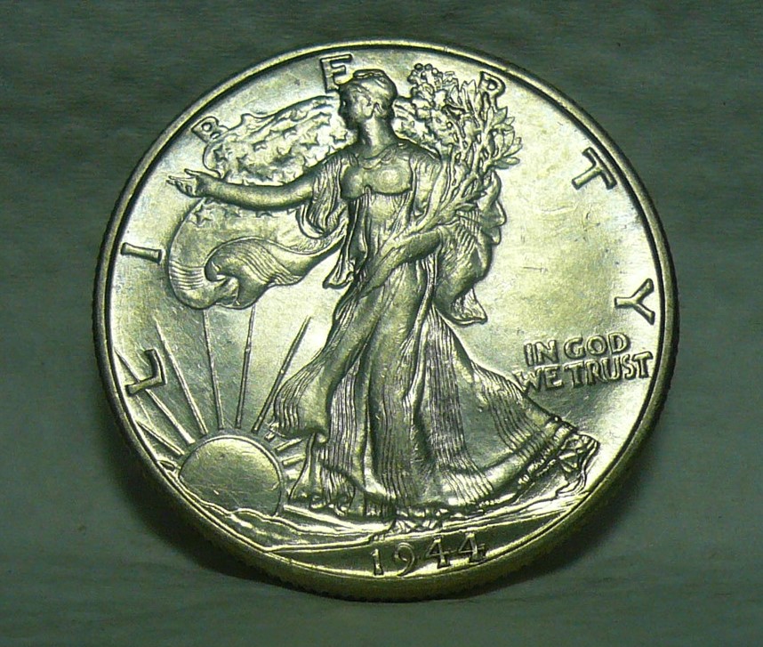1944-D-Walking-Liberty-Half-Dollar-Mild-Toned---Thoughts-On-Grade?