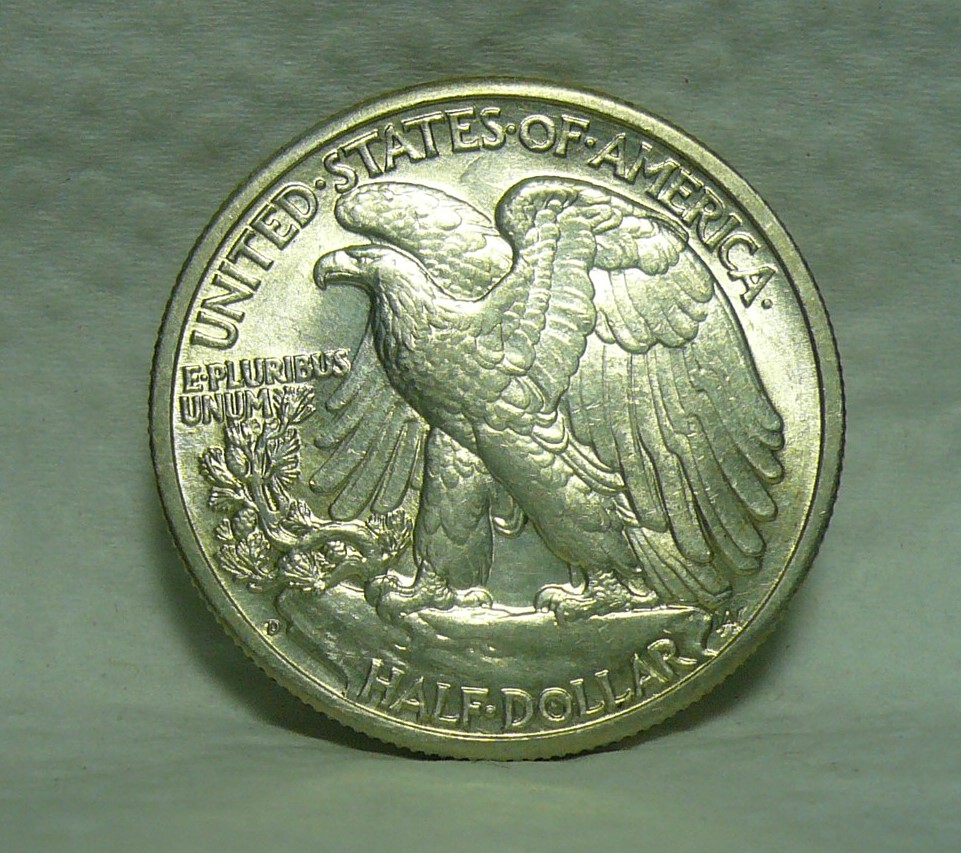 1944-D-Walking-Liberty-Half-Dollar-Mild-Toned---Thoughts-On-Grade?
