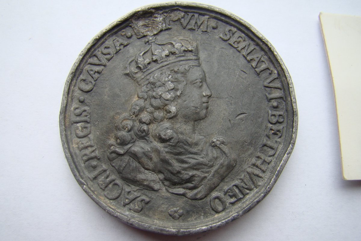 Large-Plaquette-Or-Medal-Louis-The-Sun-King