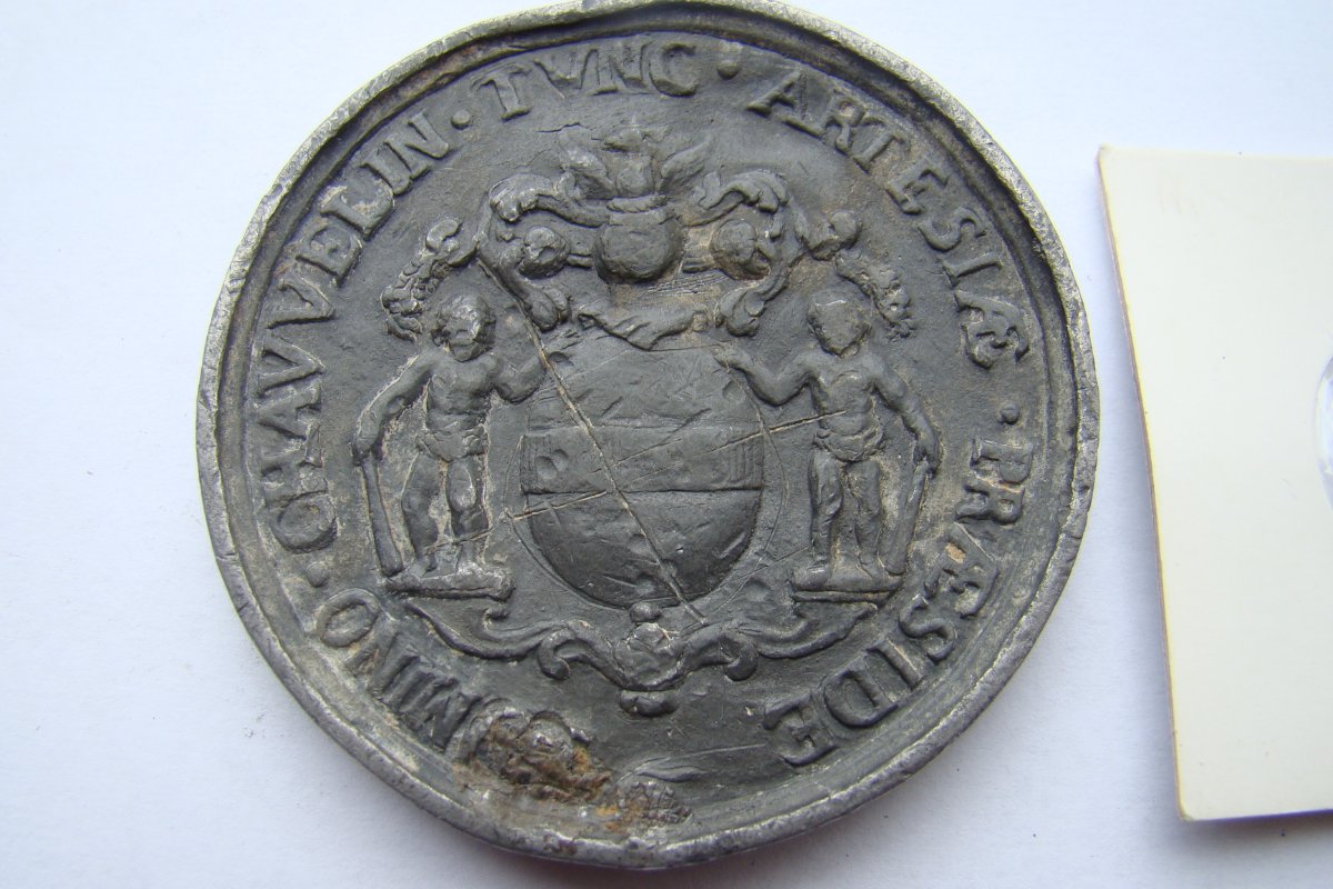 Large-Plaquette-Or-Medal-Louis-The-Sun-King