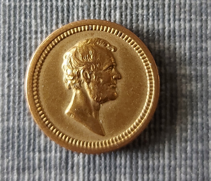 Abraham-Lincoln-Medal-Or-Token