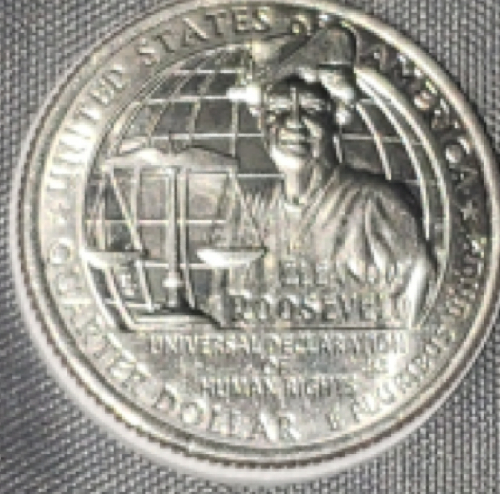 2023-P-Eleanor-Roosevelt-Quarter-Error?-DDR-?-Die-Chips--One-Between--E-&-D-In-United-And-P-?