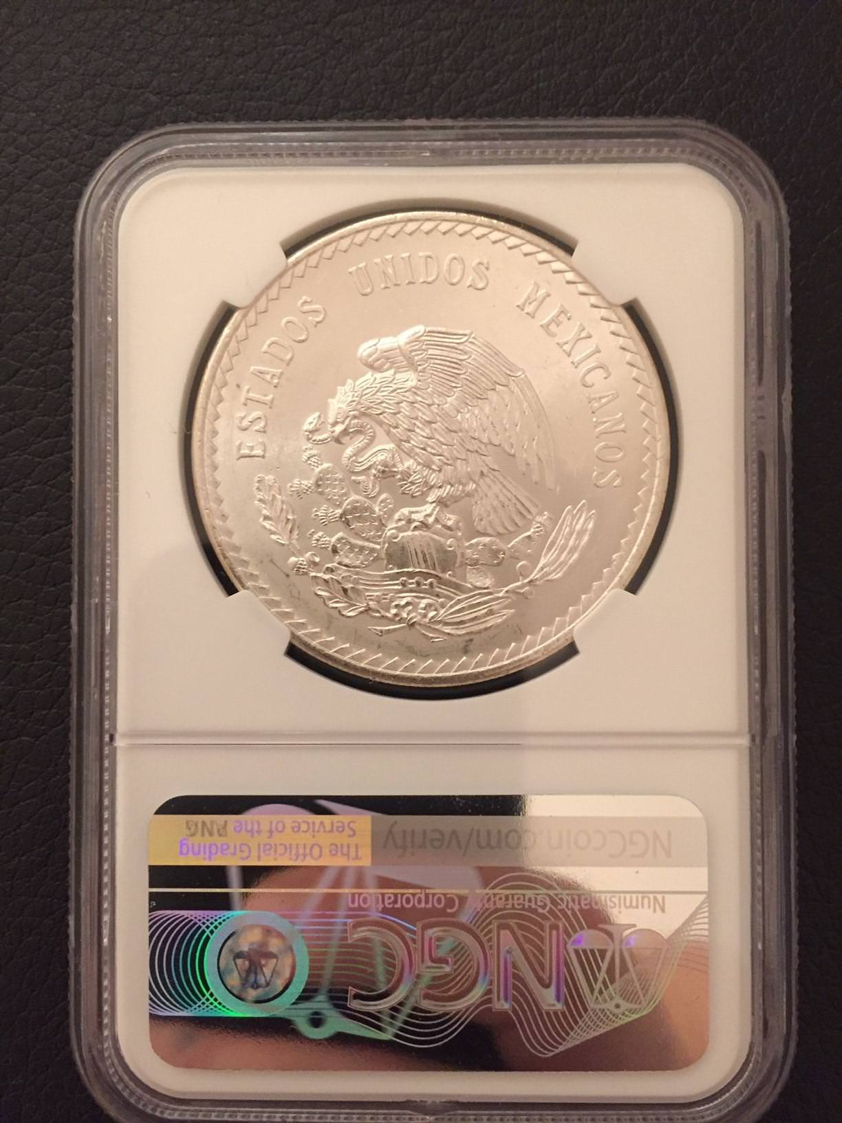 Got-My-First-Slabbed-Coin-Today.....ms-63-1948-Cuauht�moc-5-Pesos