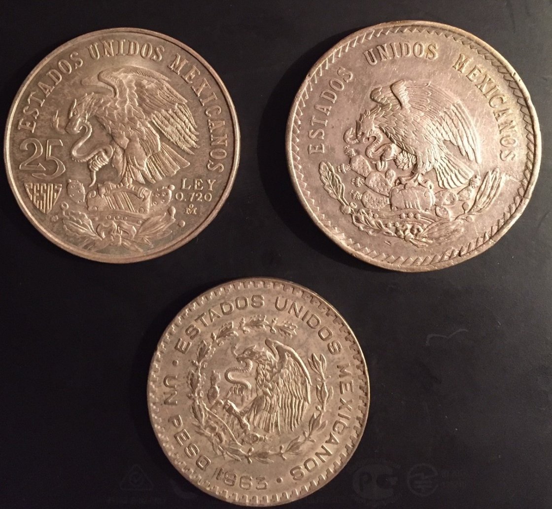 A-Bit-Of-New-Silver:-Holland-2½-Guilders-And-Mexican-Pesos