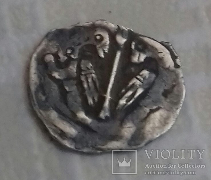 Interesting-Medieval-Coin-To-Identify.-Birds-+-Sword,-Griffon?