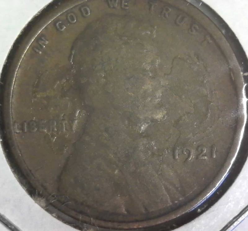 Odd-Deterioration/Buildup-On-Coins