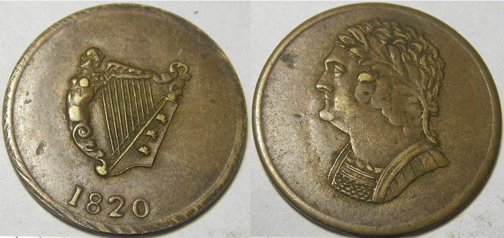 Picked-Up-1820-Harp-Token-At-A-Garage-Sale-Some-Help-Needed