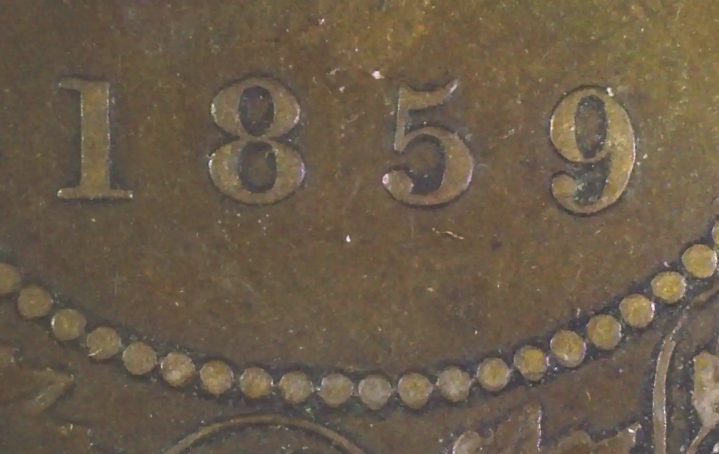1-Cent-1859---Low-9?-Or-Regular?