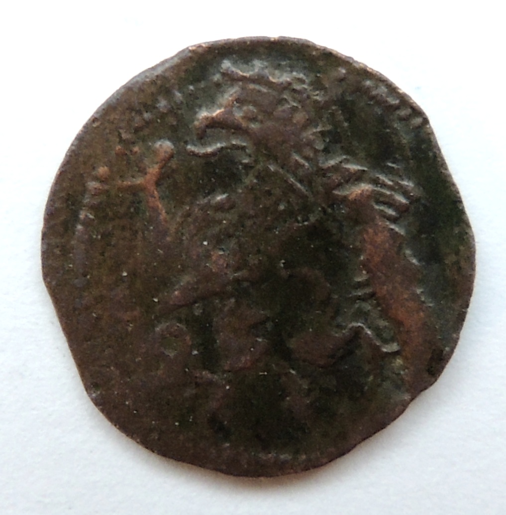 ID-Help---Small-Copper-Coin.-Europe.-Maybe-17th-Century-Id:-16th-Century-Pommern-Stettin-Pfennig