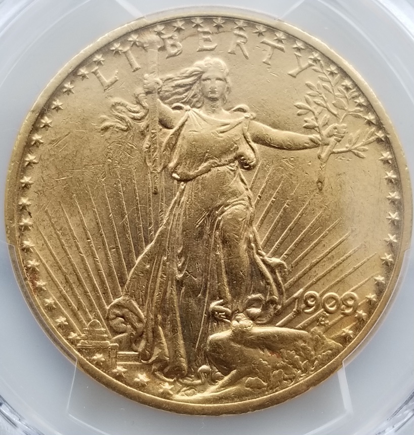 1909/08-Double-Eagle---PCGS-Graded-As?