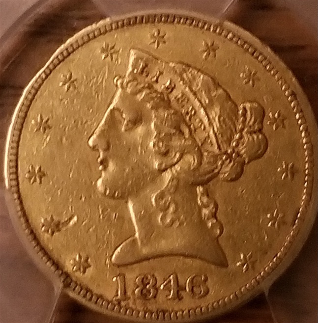 1846-Liberty-Half-Eagle---Any-Grade-Calls?