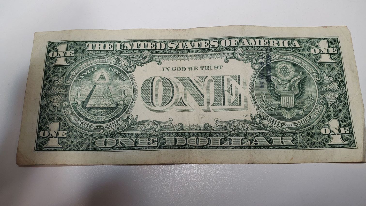 Series-2009-Dollar-Note-With-Treasury/Bank-Stamp?