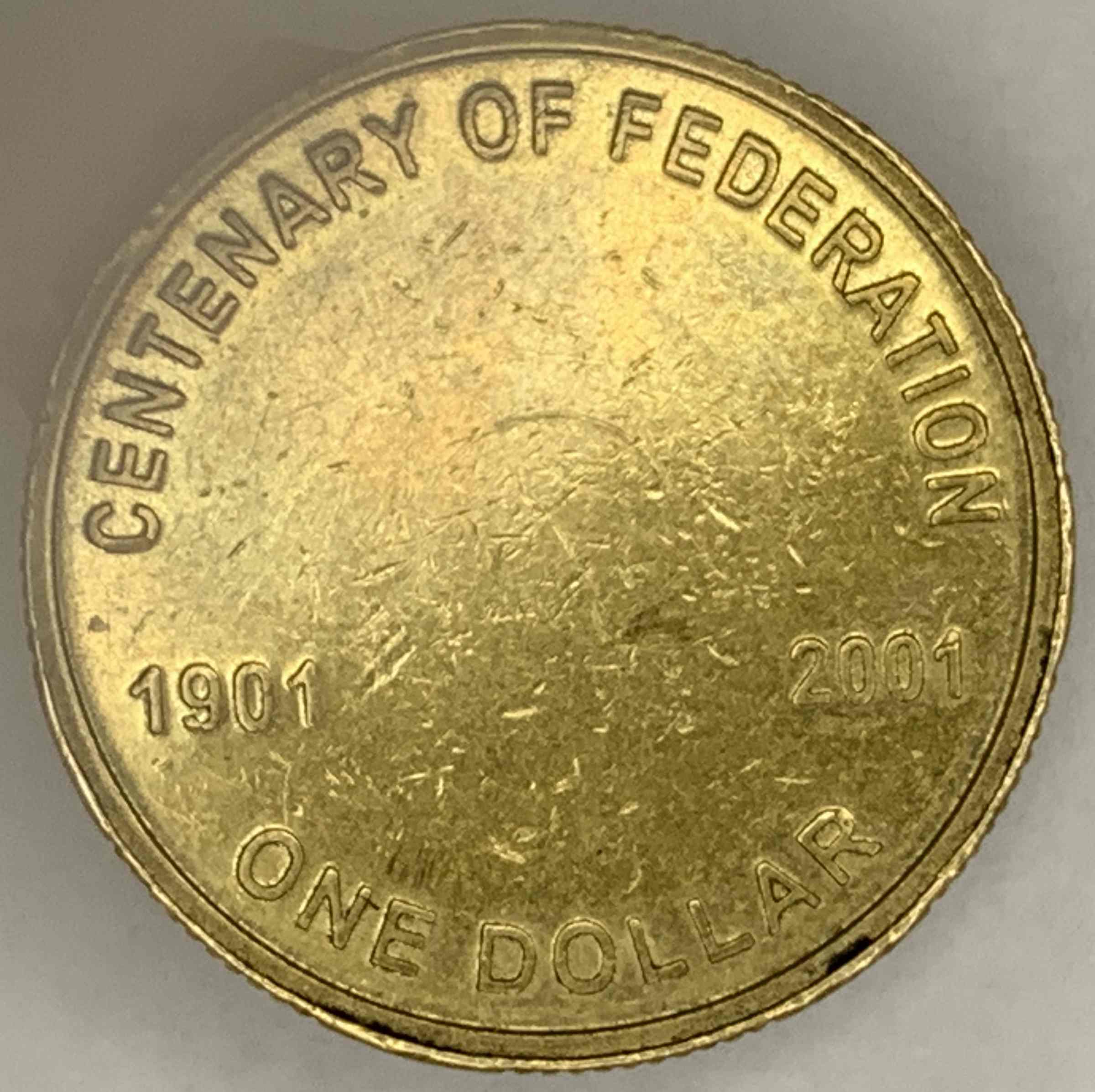 Centenary-Of-Australia-2001-$1-Coin