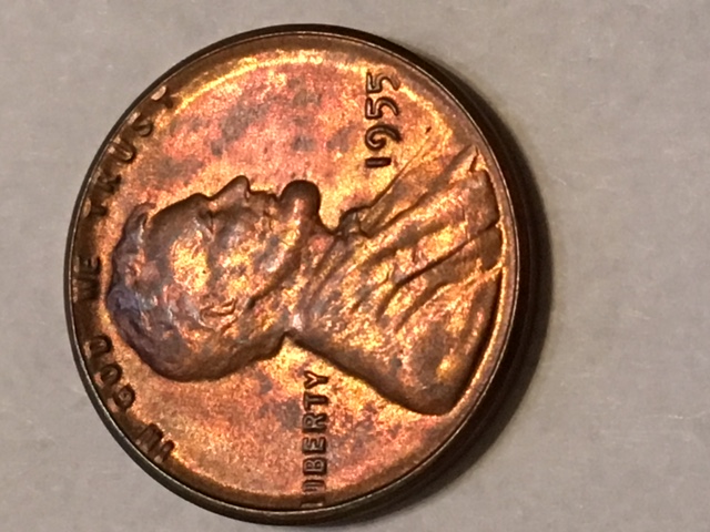 2-1955-Wheats-Both-With-Cracked-Head