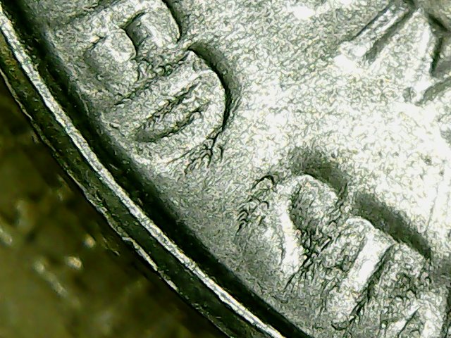 1955-P-Jefferson-Nickel-With-Odd-Flow-Marks-In-Design.