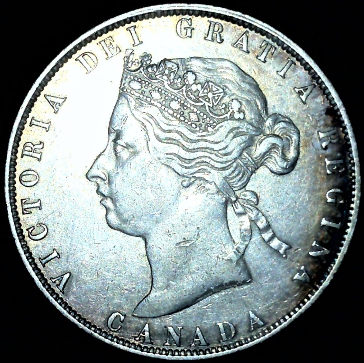 1872-Canadian-50-Cent-With-A-Lot-Of-Mint-Errors-Questions