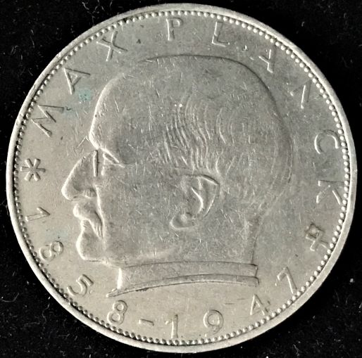 1964-West-German-2-Mark-Coin-With-Doubling